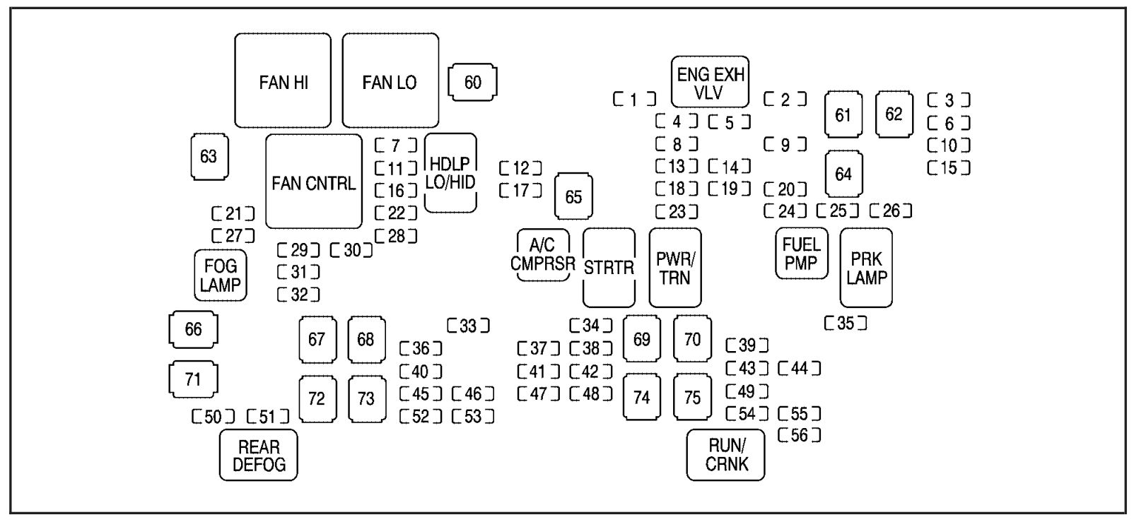 30 2004 Chevy Avalanche Fuse Box Diagram Wiring Diagram List