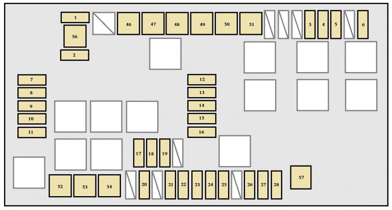 Toyota 4Runner (2004) - fuse box diagram - Auto Genius