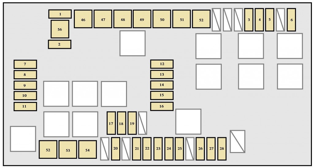 Toyota 4Runner (2003) - fuse box diagram - Auto Genius