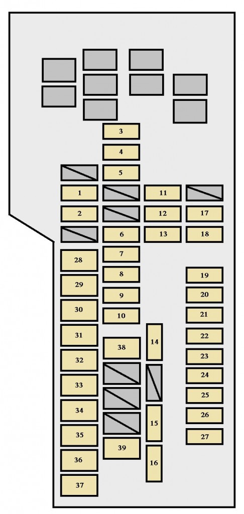 Toyota Camry (2007) - fuse box diagram - Auto Genius