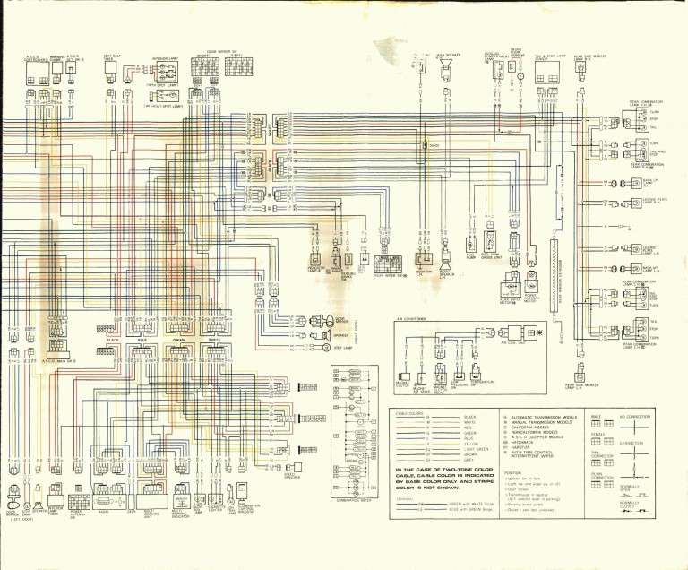 Datsun 200sx (1980) - Wire Diagram - Auto Genius