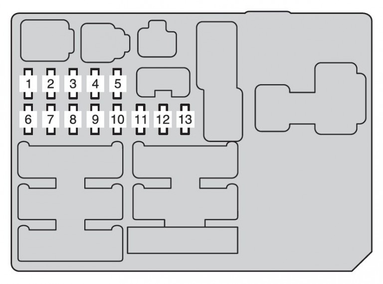 Toyota Hilux (2014) - fuse box diagram - Auto Genius