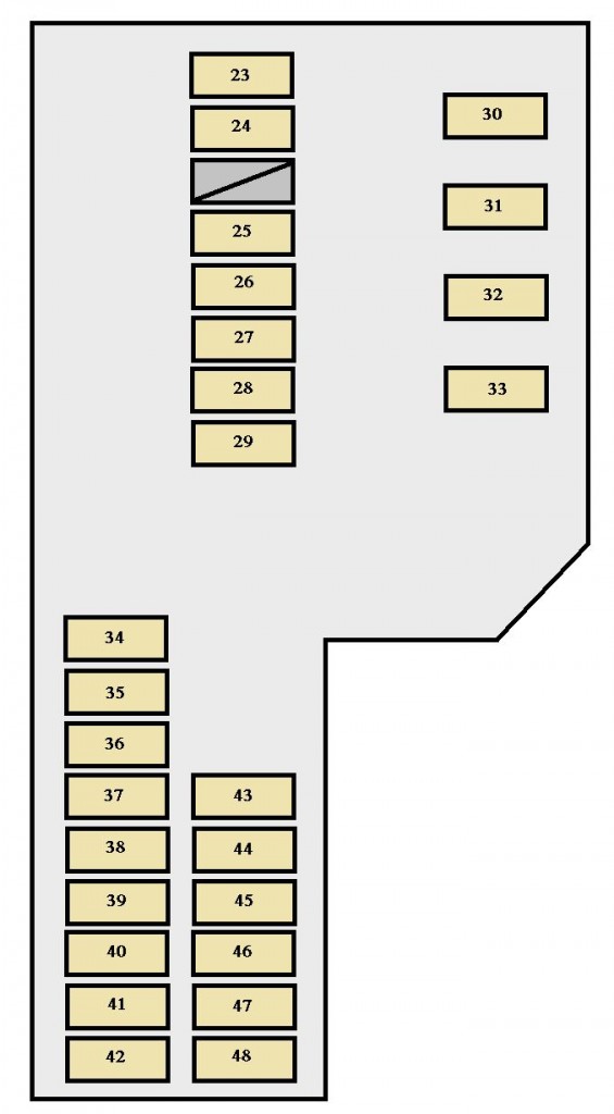 Toyota Prius (XW20; 2004 - 2007) - fuse box diagram - Auto Genius