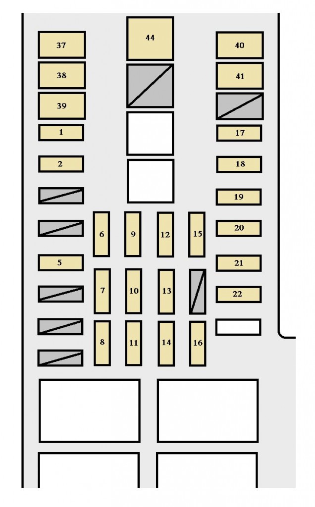 Toyota Tundra (2003 - 2004) - fuse box diagram - Auto Genius