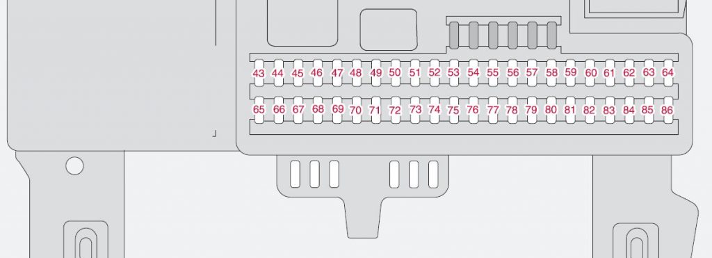 Volvo S40 mk2 (Second Generation; 2006) - fuse box diagram - Auto Genius