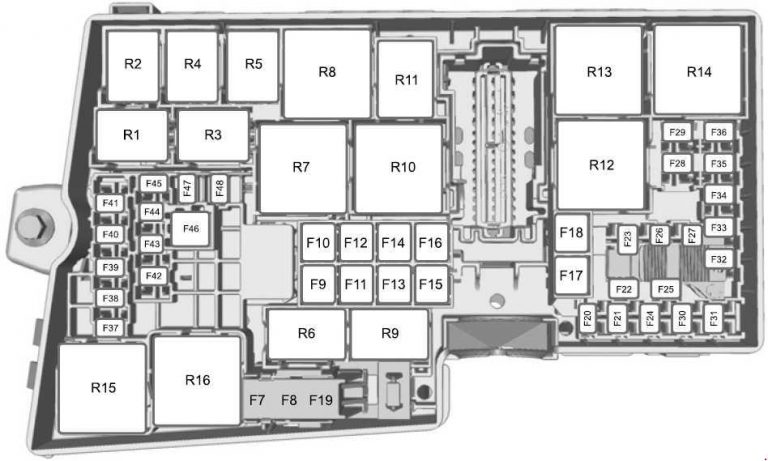 Ford Escape (2013 - present) - fuse box diagram - Auto Genius