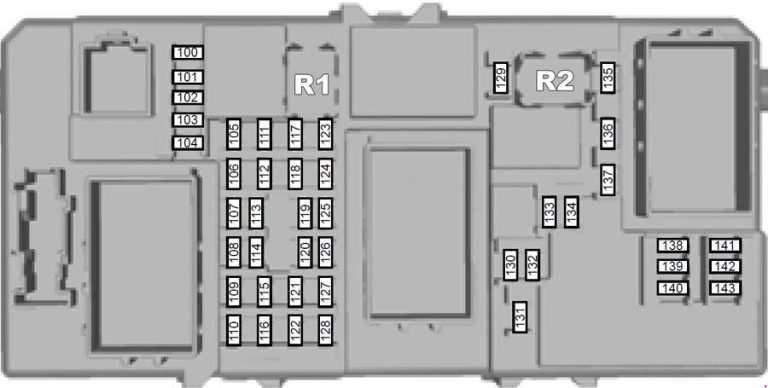 Ford Focus (2004 - 2010) - fuse box diagram - Auto Genius