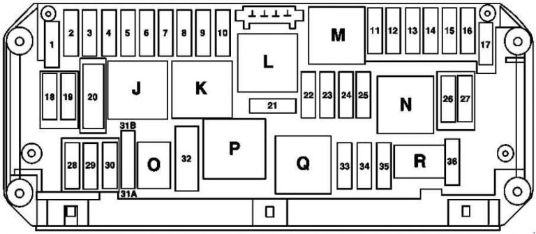 Mercedes-Benz E-Class w212 (2009 - 2016) - fuse box diagram - Auto Genius