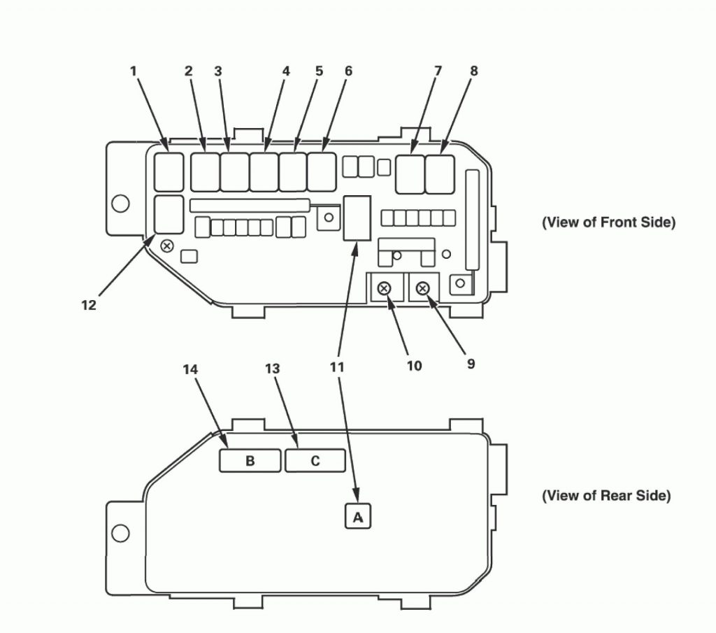 Acura TL (2011 2012) fuse box diagram Auto Genius