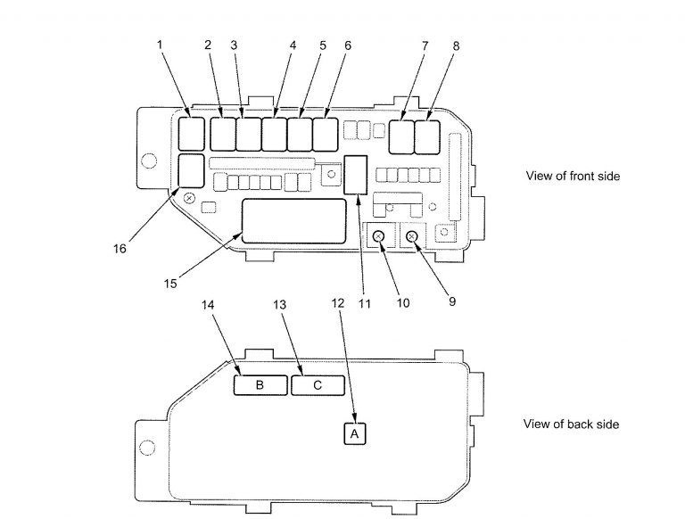 Acura TL (2010) fuse box diagram Auto Genius