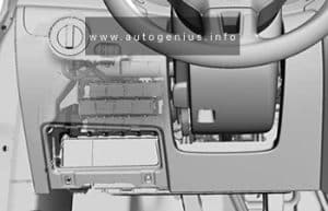 Volkswagen Jetta (A6; 2010 - 2017) - fuse and relay diagram - passenger compartment (relays)