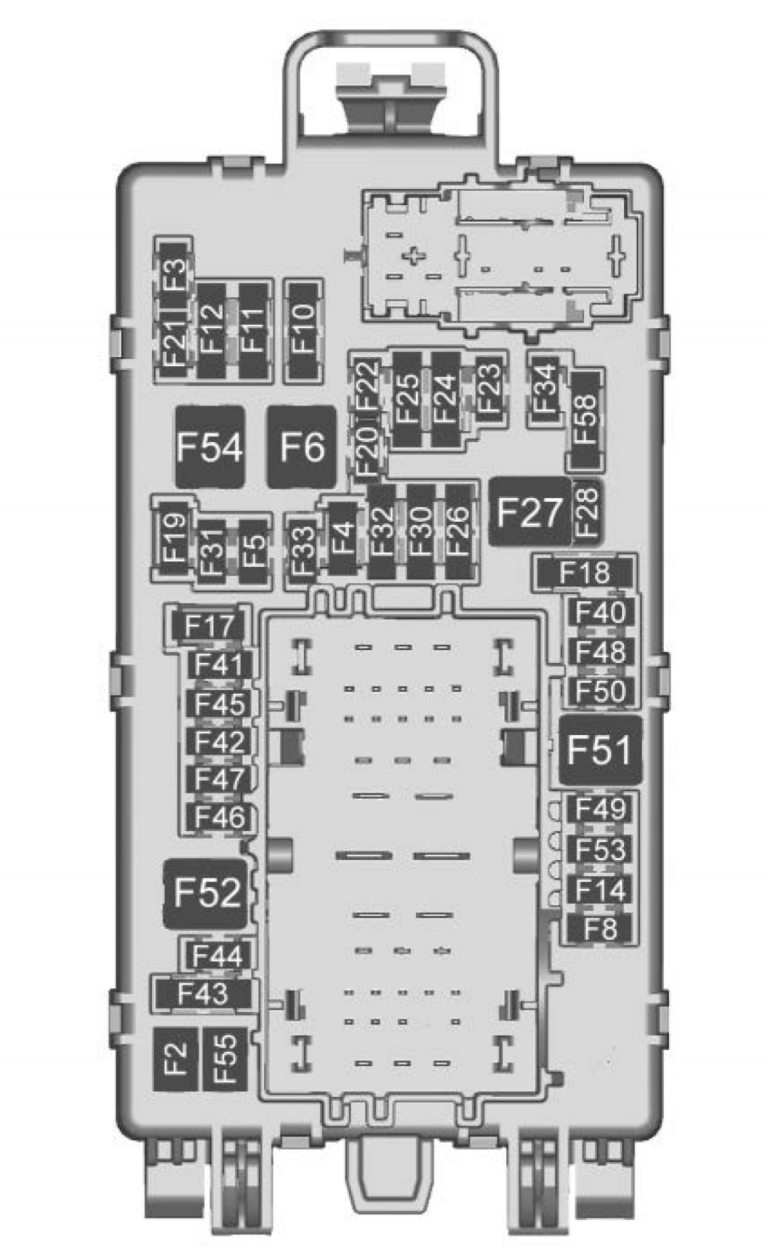 Chevrolet Silverado (2023) - fuse box diagram - Auto Genius