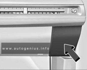 Cadillac Lyriq - fuse and relay box location - passenger compartment