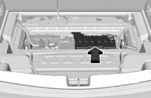 Holden Astra (BK) - fuse box location - battery fuses