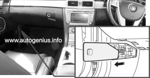 Holden Caprice - fuse box location - passenger compartment
