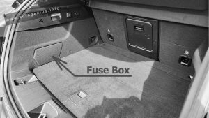 Dodge Hornet (2023 - 2024) - fuse box location - cargo compartment