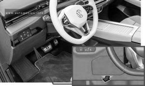 Volkswagen ID.7 (2023 - 2024) - fuse box location - passenger compartment (LHD)