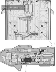 Volkswagen Multivan (T7; 2022 - 2024) - fuse box diagram - high-voltage system fuse 1 - S350-