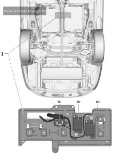 Volkswagen Multivan (T7; 2022 - 2024) - fuse box diagram - relay in switching unit for high-voltage battery -SX6-