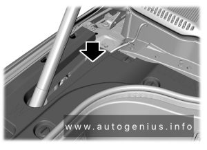 Ford F-150 Lightning - fuse and relay box location - engine compartment