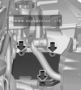 Opel Movano C- fuse and relay box location - engine compartment