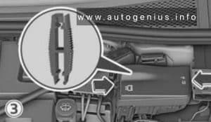 Audi Q4 e-tron (2022 - 2024) - fuse and relay location - engine compartment