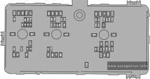 Volkswagen Amarok (II; 2022 - 2024) - fuse and relay location - engine  compartment (-SB-/-SX1-)